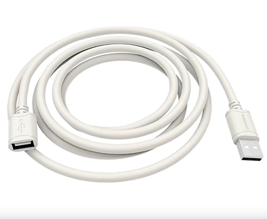 Kapall USB A karl - A kona 2.0 metrar framlenging