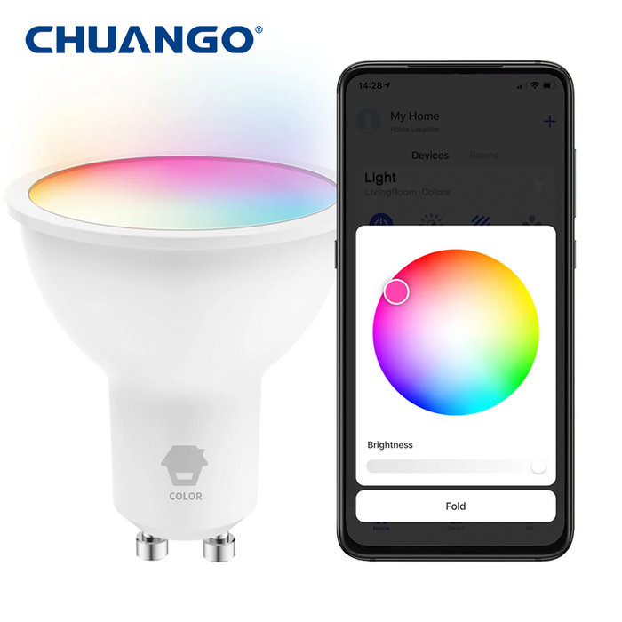 Snjallpera RGB White - 5W GU10 350LM
