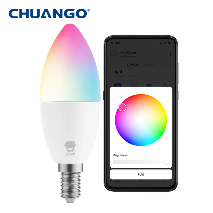 Snjallpera RGB White - 5W E14 470LM