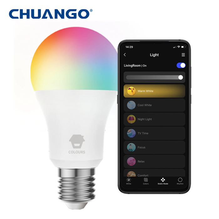 Snjallpera RGB White - 10W E27 1055LM