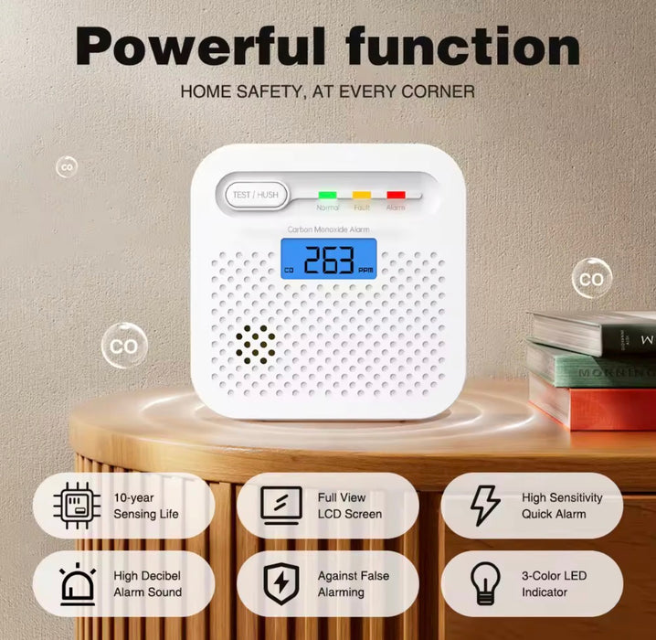 CO kolmónoxíð WiFi skynjari