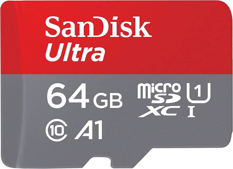 SanDisk Ultra Micro SD kort 64GB